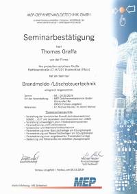 BMA I MEP - System I BMA_L&ouml;schen I MEP I Zertifikat I Graffa_Thomas I 2019.03.06_1